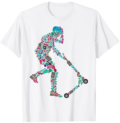 Stunt Scooter Roller Tretroller Jungen Kinder T-Shirt