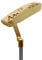 JTRHD Wedge Golf Club Golf Neutral Driving Iron Right Hand Regular Shaft Staff Practical Iron for Beginners and Advanced (Color : Gold, Size : One size)