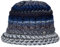 LIERYS Alesund Damen Strickhut - Damenhut mit Schurwolle - Wollhut Made in Germany - Winterhut mit Zopfstrickmuster - One Size 55-60 cm - Glockenhut Herbst/Winter dunkelblau One Size