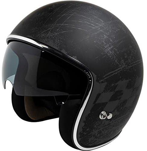 IXS 77 2.5 Jethelm (Black Matt/Grey,XS)