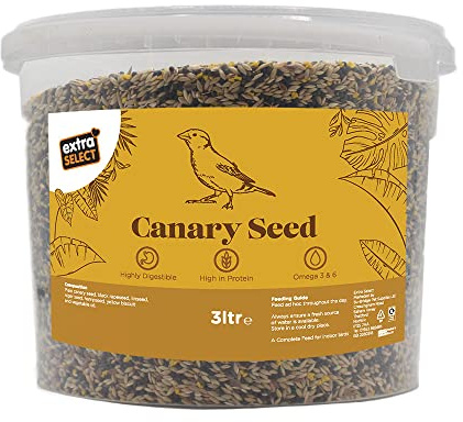 Extra Select Mixed Canary Seed High Protein Bucket 3ltr