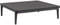 Home4You Garten Loungetisch - Anthrazit - Aluminium - 99 x 99 cm