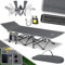 KESSER® Campingbett Feldbett Klappbar Klappbett Campingliege inkl. Tragetasche + Seitentasche 190 x 67 x 35cm bis 250kg Belastbar Metallrohr 600D Oxfordgewebe Stabiles Tragbar Liege Reise Bequem