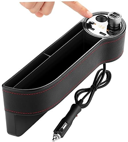 Hemobllo Mobile Phone Stand Box Battery Storage Case Car Battery Display Lighter Car Charger Usb Seat Lighter Cell Phone Stand Holder