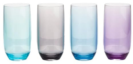 Flamefield Moonstone Tall Tumbler: 450ml Shatter-Resistant Acrylic, BPA-Free, Ideal for All Occasions, Hand-Wash for Lasting Clarity, Perfect Blend of Elegance & Durability