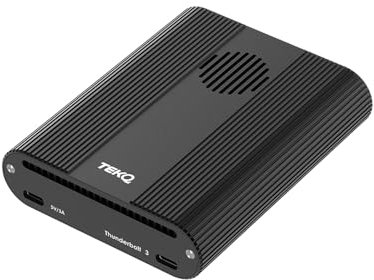 TEKQ SSD Thunderbolt 3 M2 de 4 TB (2 TB x 2), compatible con Raid 0/1, compatible con Thunderbot 3, Thunderbolt 4 y USB 4 (TB, 4)