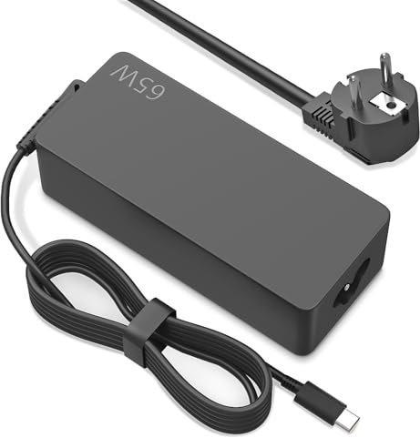 65W 20V 3,25A für Lenovo Netzteil Ladegerät USB C für Lenovo ThinkPad T480 T480S T580 T580S T490S E480 ADLX65YDC2A ADLX65YLC2D ADLX65YDC3A ADLX65YDC2D Chromebook 2nd Gen S330