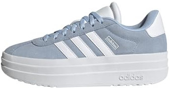 adidas Unisex Kids VL Court Bold Shoes Junior, Glow Blue/FTWR White/FTWR White, 6 UK