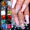 GZSYY Nagel Pailletten 3d Schmetterling Nagel Glitzer Pailletten 12 Farben Holographic Glitter Pailletten Glitter Nail Art