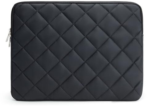 13-14 Zoll Puffy Laptop Tasche für MacBook Air M3/M2/M1 A3113 2024, MacBook Pro M3/M2/M1, Gesteppte Puffer Hülle für Frauen/Mädchen, Wasserfest