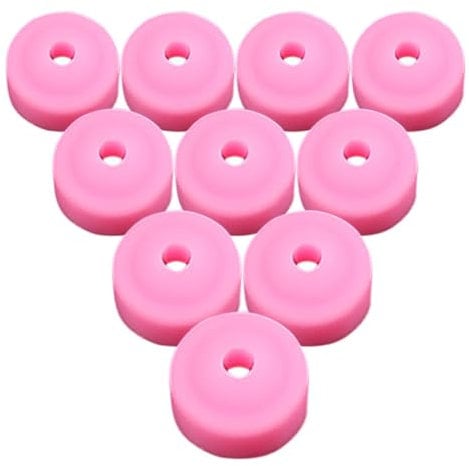FRCOLOR 10pcs Nail Drill Dust Caps for Nail Art Tools Sandpaper Sanding Cap Set Accessories