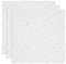 Jollein Musselin Tuch Baby - Lovely Birds - 3er Pack - 70x70cm - 100% Baumwolle - Spucktücher Baby - OEKO-TEX Zertifiziert
