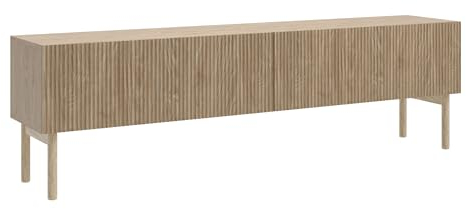 Selsey TV Schrank Board Sideboard Fernsehtisch Fernsehschrank 175 cm Stehend Eiche Geölt Nolie