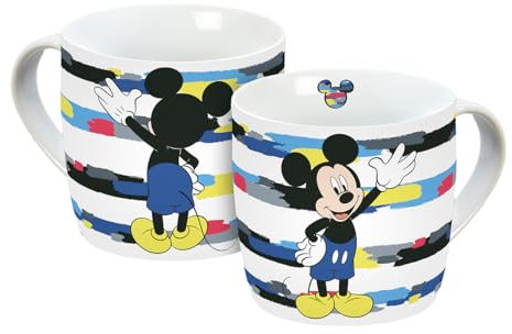 infinite by GEDA LABELS Taza Mickey & Friends Mickey 300 ml, color rojo