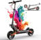 JOYOR S5 Z Electric Scooter for Adults, 48V 500W Motor Battery Up To 35 Miles Long Range, Dual Shock Absorption & Double Braking, 10 inch All-Terrain Folding E Scooter for City with HD LCD Display