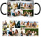 Mug Café Personnalisable Avec Photo Tasse En Céramique Personnalisable Tasse Personnalisée Avec Collage De 10 Photos/Logo Cadeau Original Personnalisé Pour La Famille, L'anniversaire, Les Noces
