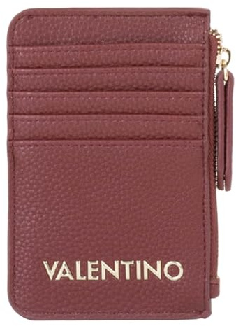 Valentino Kartenhalter Brixton Credit Card Case Bordeaux Beere