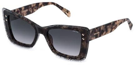 Police SPLR97 0GB5 Top Havana C/Pattern 53/18/140 Women's Sunglasses