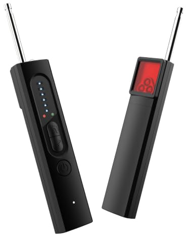 Gonikli Inhibidor de Frecuencia, Detector Portátil Cámara Oculta | Cámara Espía Oculta, Jammer Inhibidor de Señal, Monitoreo Remoto, Inalámbrico, Oficina, Hotel(1.5*3*10)