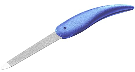 REMOS Taschenfeile - Saphirnagelfeile länge 7.5cm/13.5cm in blau