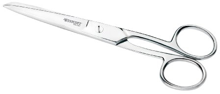 Westcott E-30850 00 Forbici completamente in acciaio Steel, 13 cm