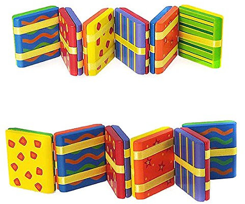 Wooden Jacob's Ladder MultiColour Patterns - 6 tile version