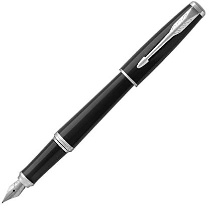 Parker Urban Füller | London Cab Black | Füllfederhalter Mittlere Spitze | Geschenkbox