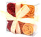 Lot de 9 Roses de Savon - Pèche