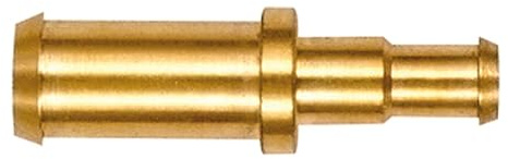 RIEGLER 133405-RTU-4-3 Gerader Reduzierstutzen, für Schlauch LW 4/3 mm, Messing, 1Stk