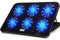 infinitamente Great Home Decor Center USB 6 fan laptop notebook PC LED Cooling Pad stand 30,5 - 43,2 cm