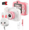 ETPARK Kinderkamera, Digital Kinder Kamera Vorne und Hinten Fotoapparat Kinder Selfie und Videokamera 2 Zoll HD-Bildschirm 1080P Kleinkind Kamera mit 32G Speicherkarte für 3-12 Jahre Mädchen Geschenke