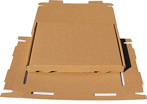 100 St. Großbriefkarton 230 x 160 x 20 mm DIN A5 braun Warenpost, Faltkarton, Warensendungskarton, Maxibrief