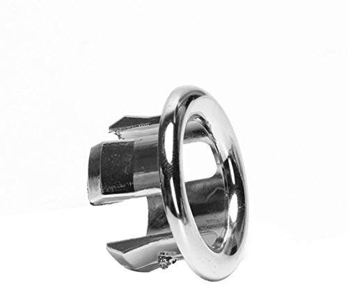 Zonfer 3pcs Sink Hole Round Ring, Overflow Cover Ceramic Pots Basin Drain Waste Plug Sink Filter Kitchen Hotels Bathroom Accessories
