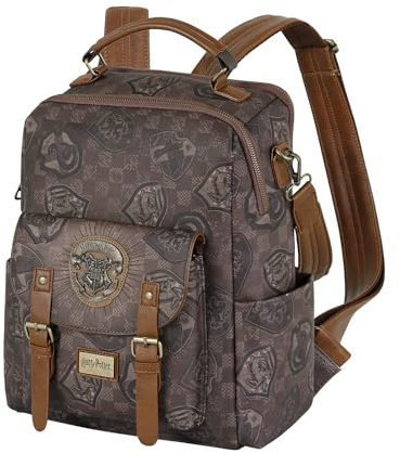Harry Potter Pride-Epic Rucksack, Braun, 29 x 35,5 cm, Kapazität 15 L
