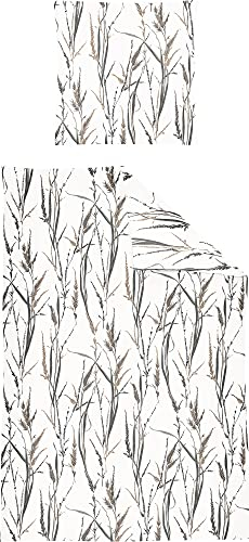 Irisette Bettwäsche Mako-Satin Natur Größe 135x200 cm (80x80 cm)