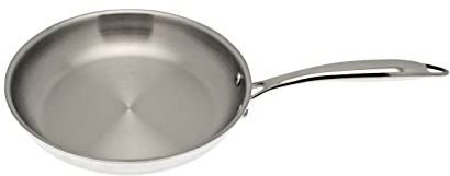Ignite Cookware 24cm Frying Pan Tri-Ply Stainless Steel Fry Pan | Suitable for All Hob Types Including Induction