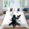 MUNOOR Bettwäsche Set Erwachsener Anime-Stil Bettbezug mit ReißVerschluss 3D Motiv Japanischer Manga Leicht Mikrofaser Bettwäsche 220x240 mit 2 Kissenbezug 80x80 Weich Pflegeleicht Betten Set