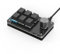 BRIMFORD Teclados de Juego programables USB-C Personalizados Copiar Pegar 2 Teclas con luz LED Teclado mecánico Intercambiable en Caliente (6Key Knob Black)…