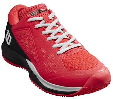 Wilson Rush Pro Ace Jr Tennis Shoe, Juniors, Size 6.5, Diva Pink/Black/White