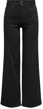 ONLY Female Jeans mit weitem Bein ONLMADISON Hohe Taille Weiter Beinschnitt Jeans