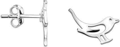 SOFIA MILANI - Damen Ohrringe 925 Silber - Vogel Ohrstecker - E2455