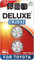 Deluxe Batteries Key Fob Battery Replacement for Toyota () Smart Remote (2 Pack)