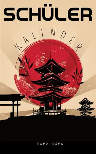 Schülerkalender 2024/2025 Japan: Hausaufgabenheft 2024 2025 Manga | tagesplaner 2 tag 1 seite für schüler mädchen jungen | Schulplaner | von august ... oberstufe universität | Cover Anime