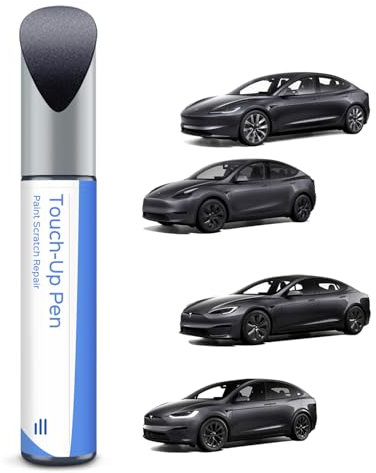 (PN01) Stealth Grey Tesla Lackstift -DIY Kratzer Reparatur mit Farbabstimmung für Model 3/Y/S/X