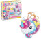DIAMONDZ CRYSTAL PAINTING Keychains Set Rainbow Fun Series - DIY Diamond Painting Schlüsselanhänger Bastelset, Diamant Malerei Kinder mit 5x Einhorn-Regenbogen Schablonen