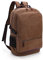 Hiking Backpack Grade Canvas Backpack Men Solid Color Laptop Bags Superior Vintage Outdoor Design Durable Large Classic