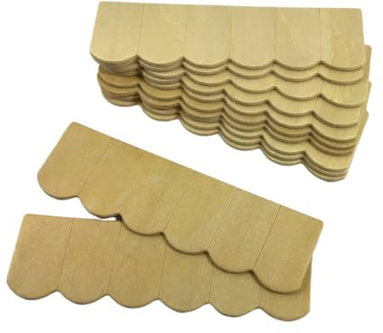 Dolls House Wooden Roof Tile Strips (DIY863) - 1:12 Scale Miniatures | Minimum World