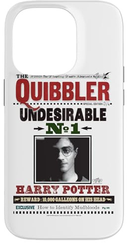 Harry Potter Quibbler Undesirable Harry Potter Case for iPhone 14 Pro