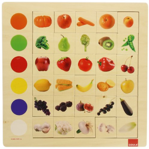 Jumbo Spiele Vereinigung Farben-Obst