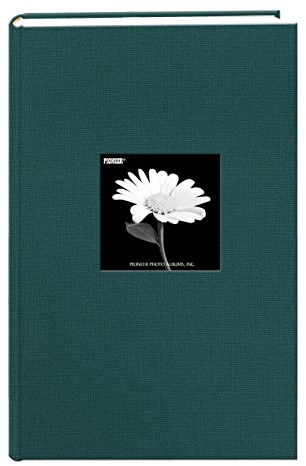 Fotoalbum mit Stoffrahmen, 300 Taschen für 10,2 x 15,2 cm Fotos, Majestic Teal